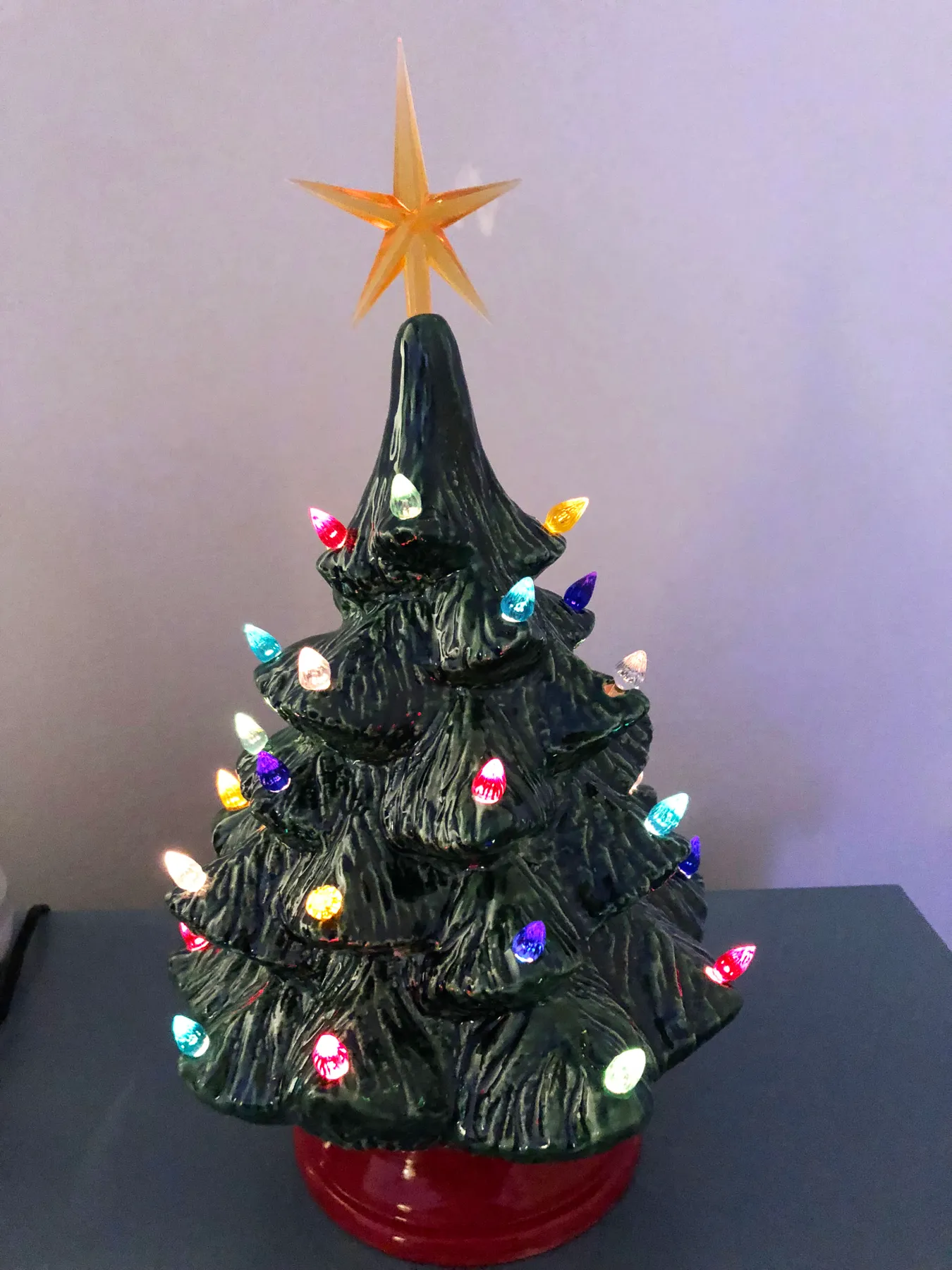 Ceramic Vintage Christmas Tree – Life According to Jamie