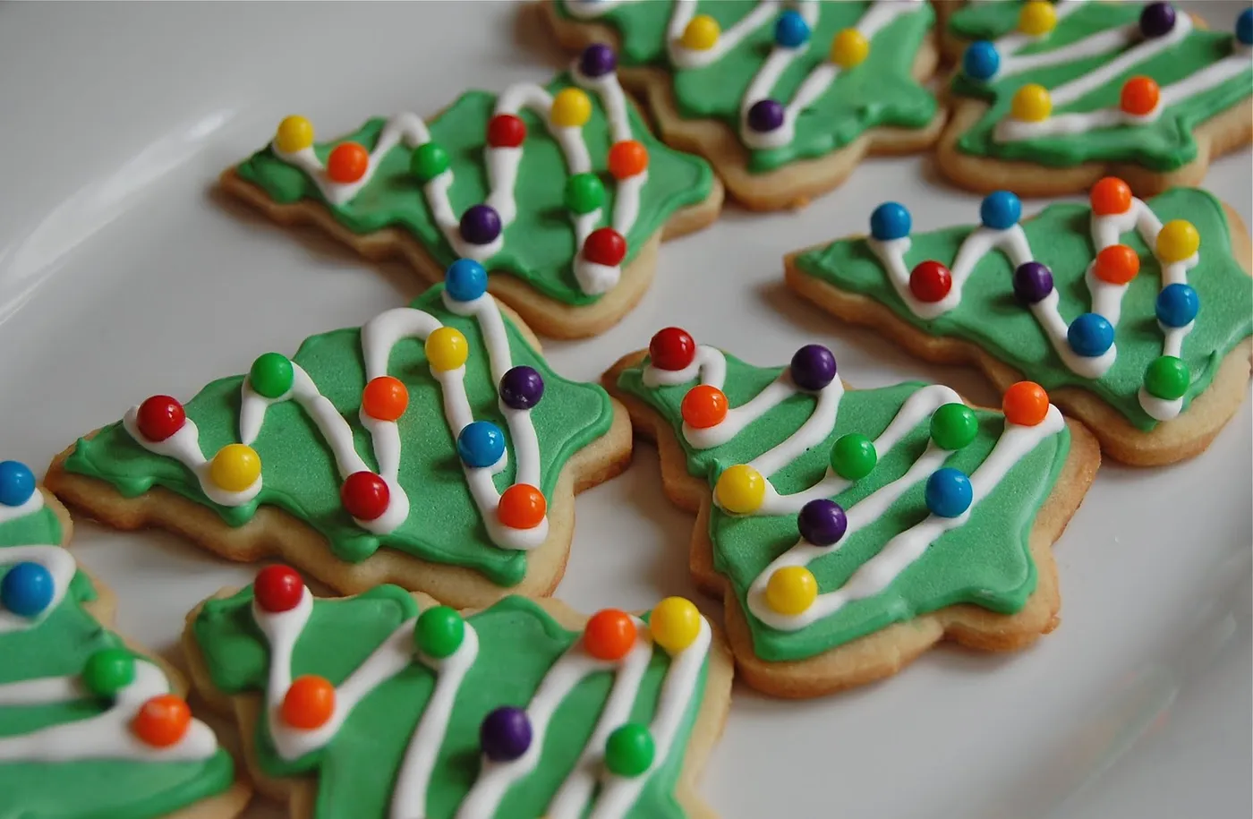 Chef Mommy: Christmas Tree Sugar Cookies