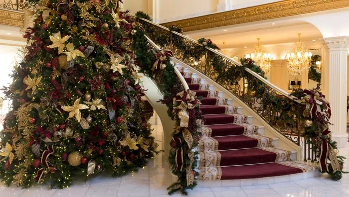 Christmas at Tennessee's largest private residence, Villa Collina