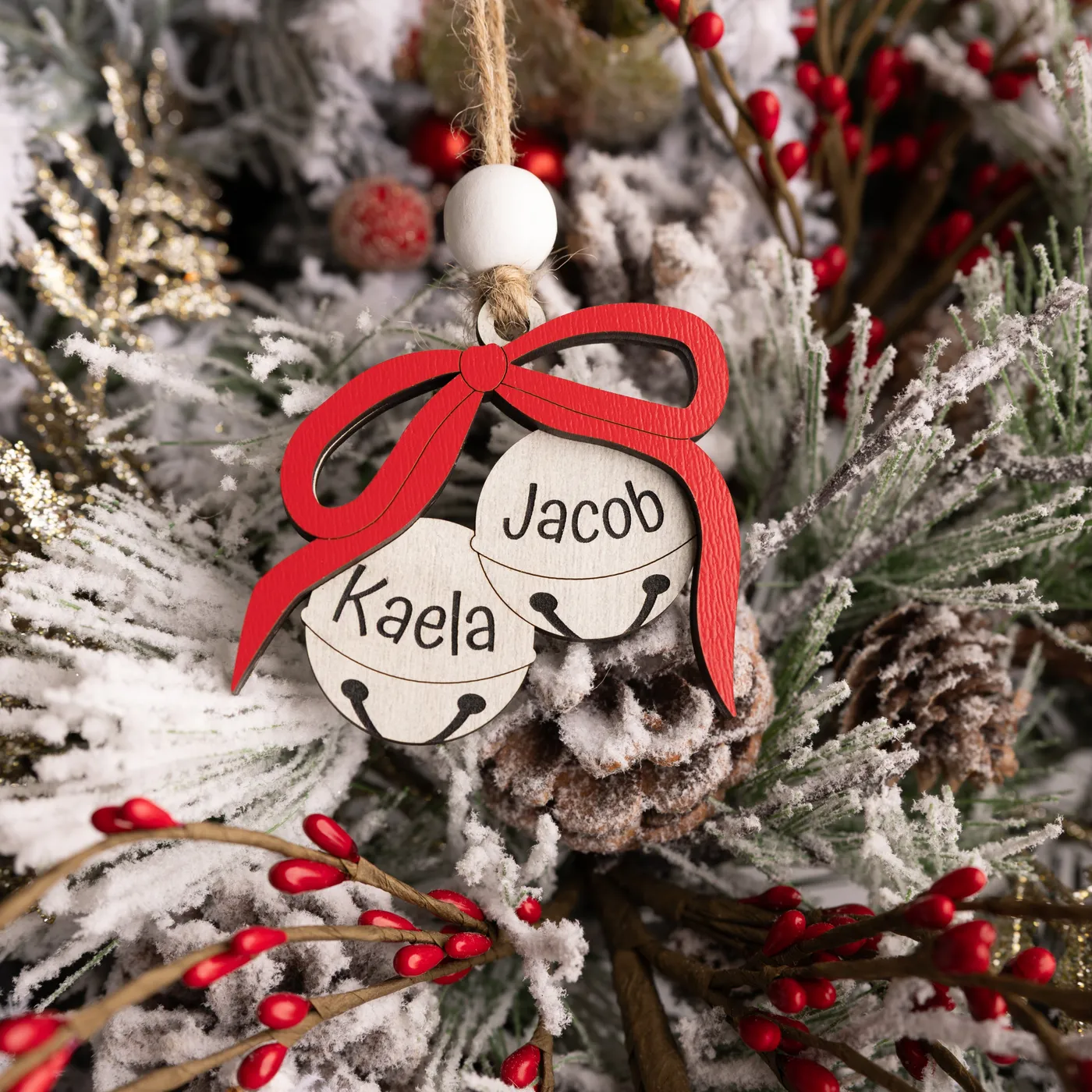 Christmas Bells Family Ornament - Personalized – Neie Design