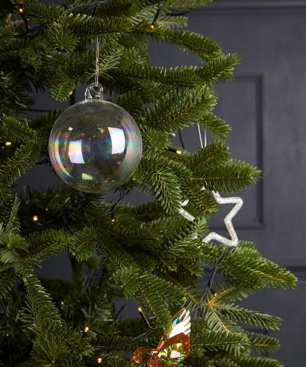 Christmas Clear Soap Bubble Glass Ornament | Liberty