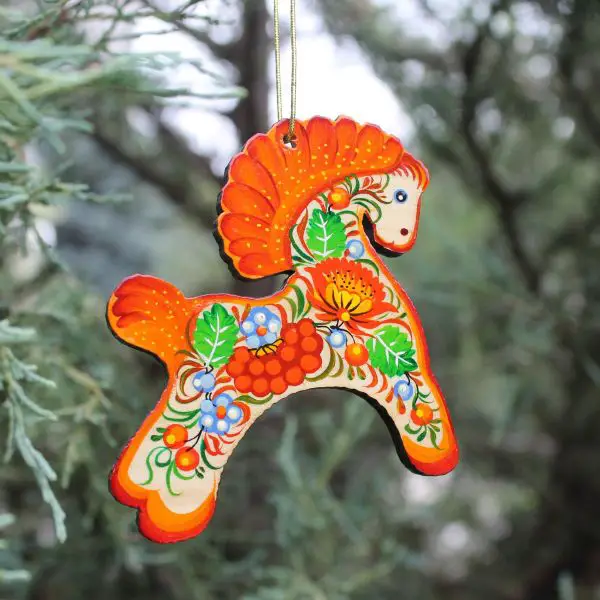 Christmas Horse Ornaments | UkrGifts