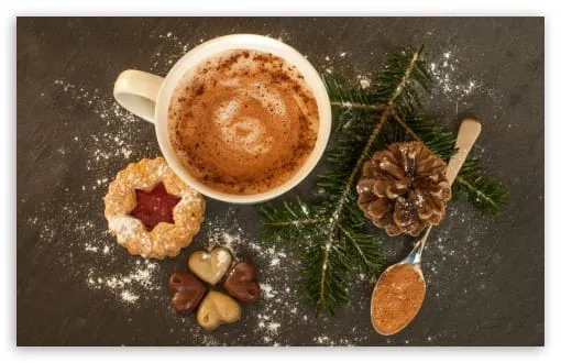 Christmas Hot Chocolate 4K UHD Wallpaper for UltraHD Desktop and TV :  Widescreen and UltraWide Display : Smartphone and Tablet Devices