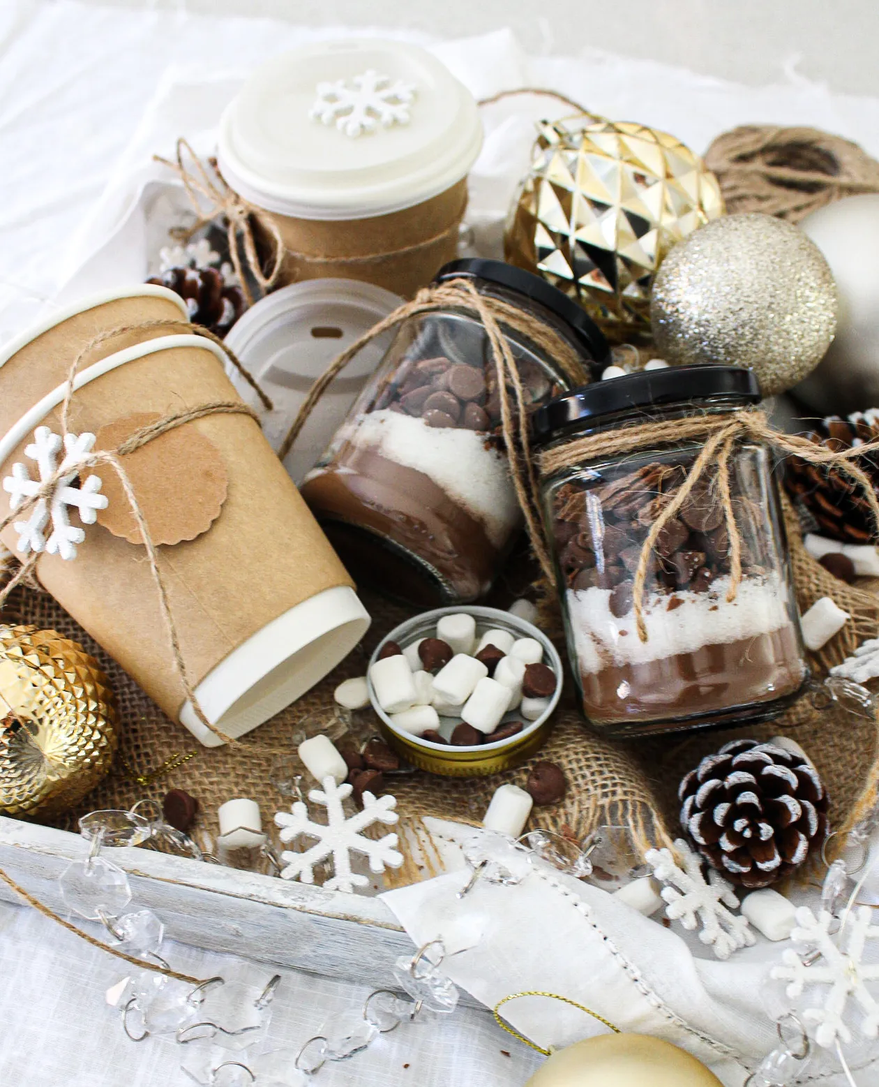Christmas Hot Chocolate Set Homemade Hot Chocolate Gift Boxes