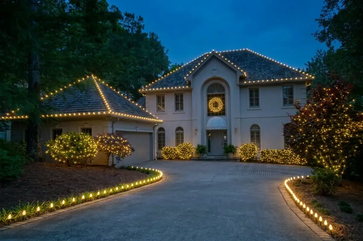 Christmas Light Estimate Kennesaw | Holiday Shine