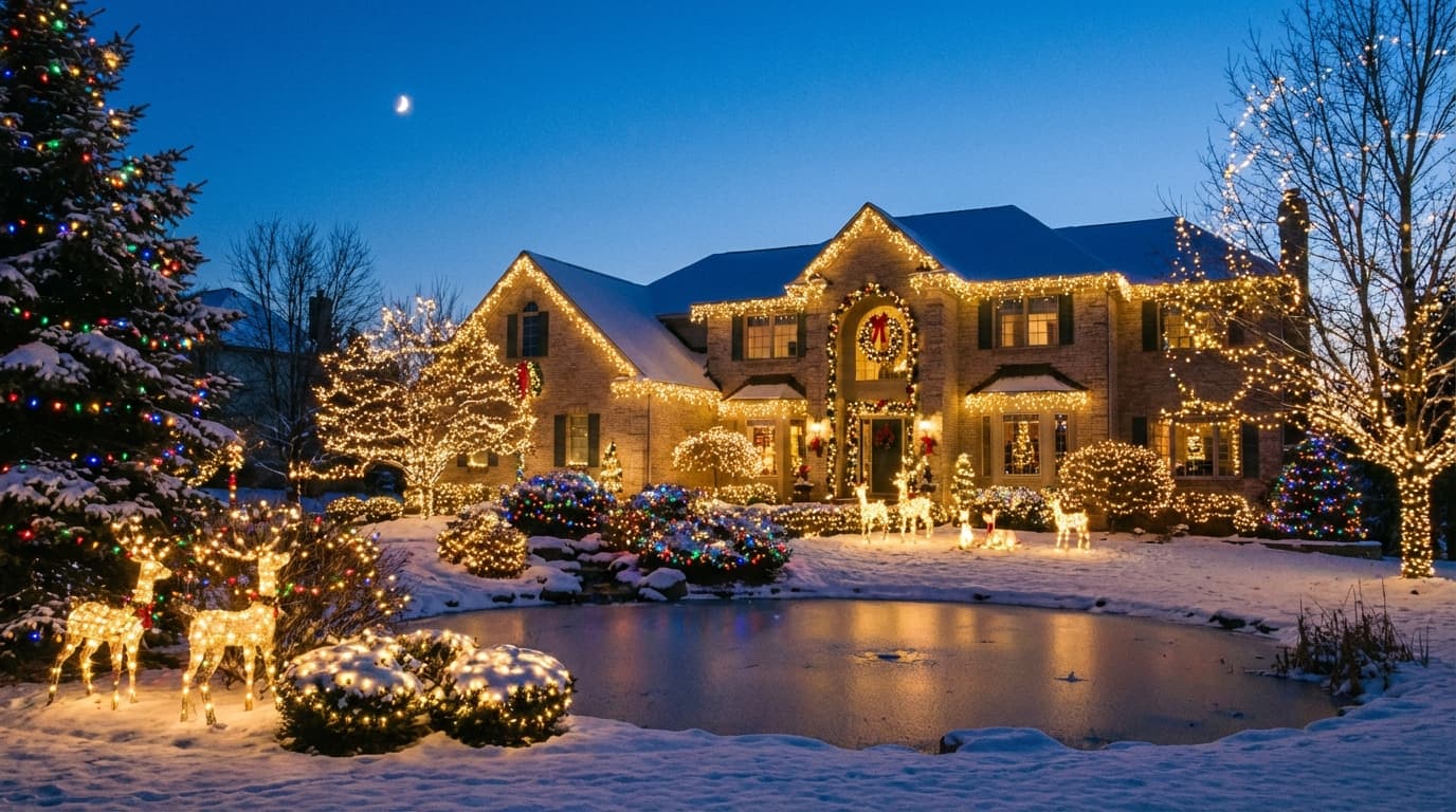 Christmas Lights in San Antonio | Canopy Land Solutions