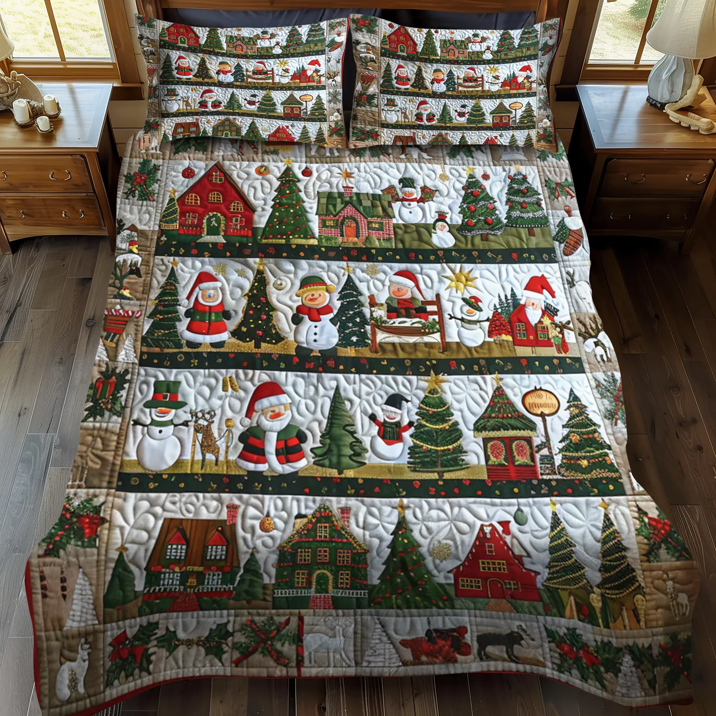 Christmas Quilted Bedding Set – Page 143 – Vantique