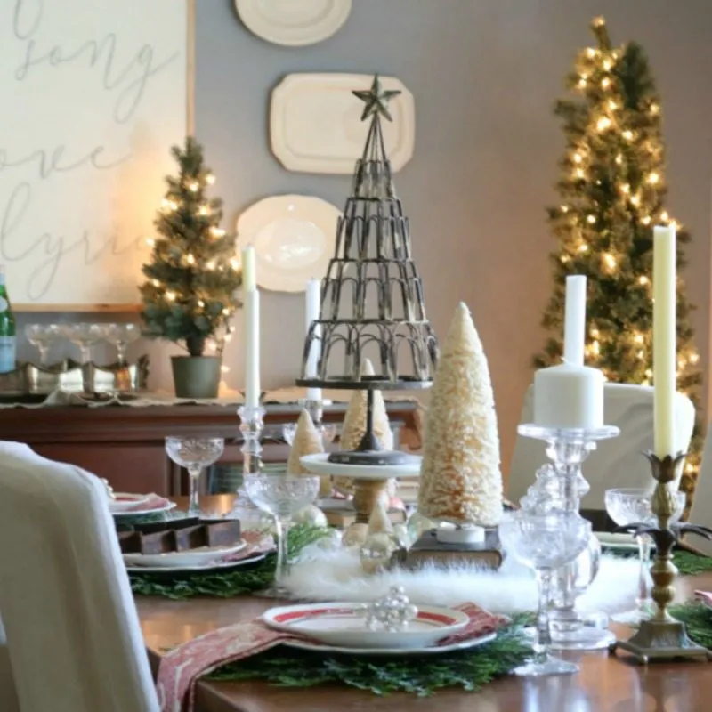 Christmas Table Decoration Display Christmas Party Dining Table Set Up For  Christmas 40+ Holiday Table