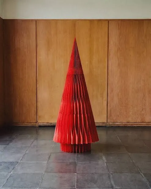 Christmas tree ↑ 210 cm made of paper Krisna - The Masie