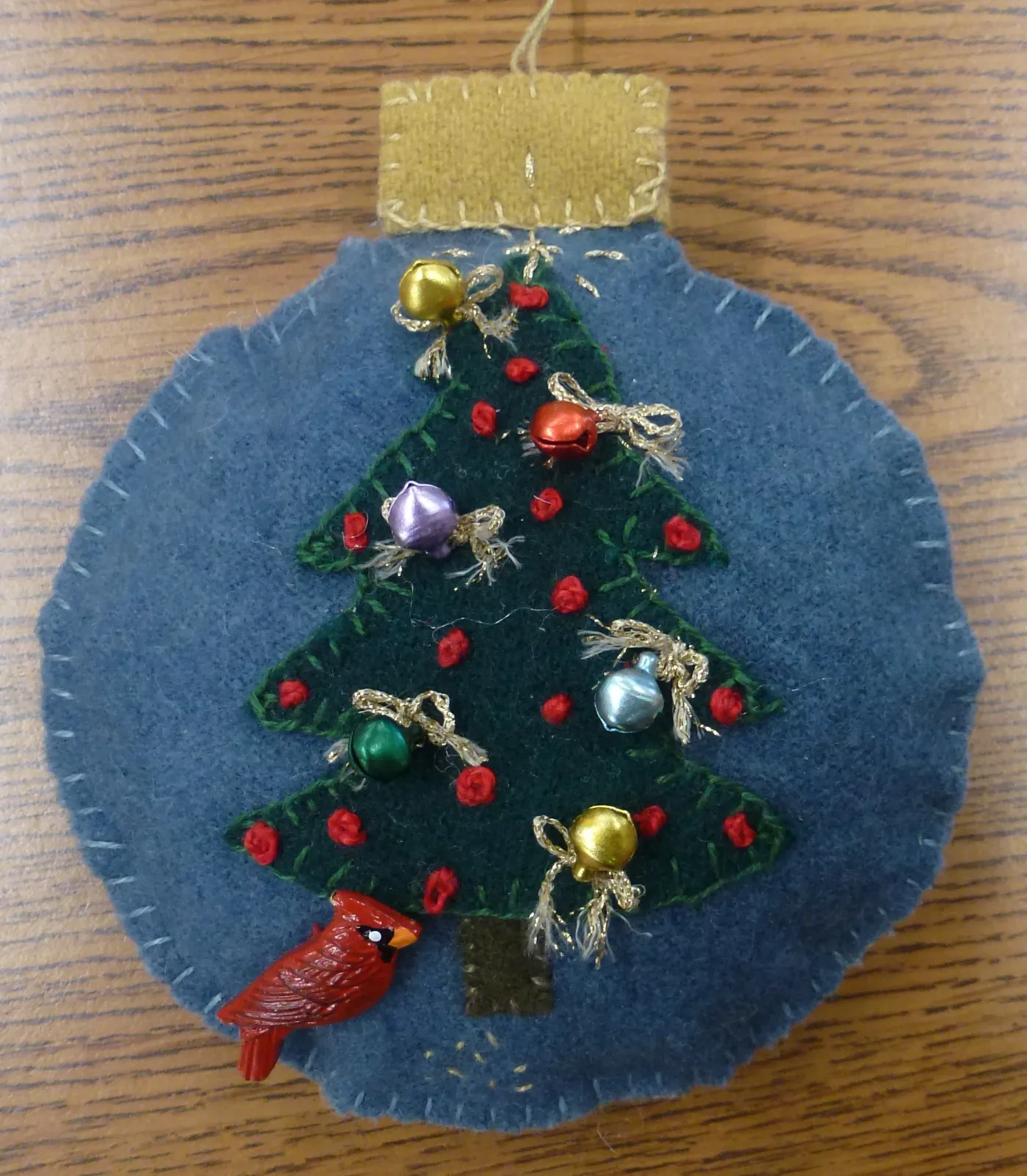 Christmas Tree - Felted Wool Ornament — The Stitching Well
