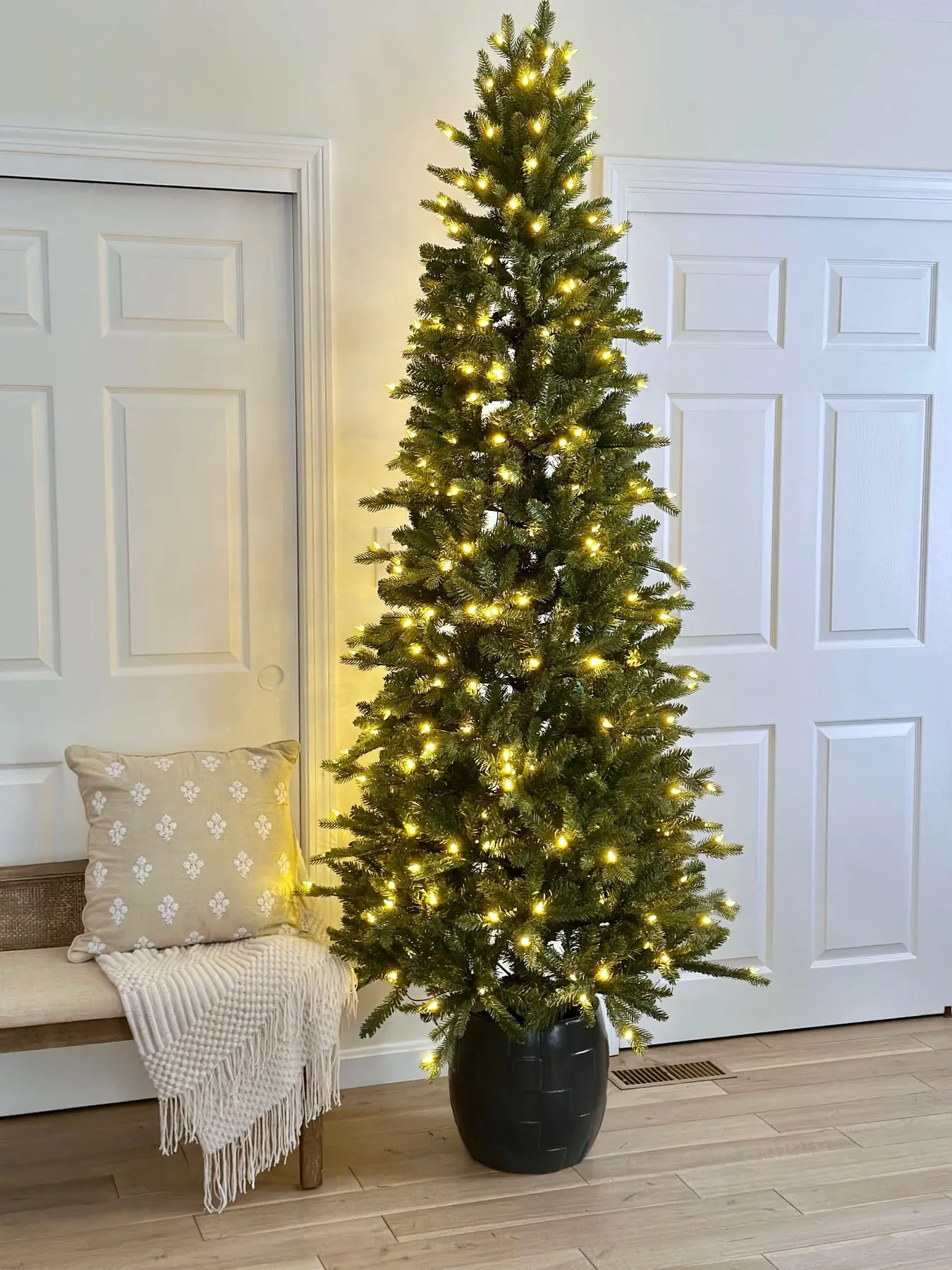 Christmas Tree Planter: Style Your Artificial Tree in Any Pot or Container  - Celebrated Nest