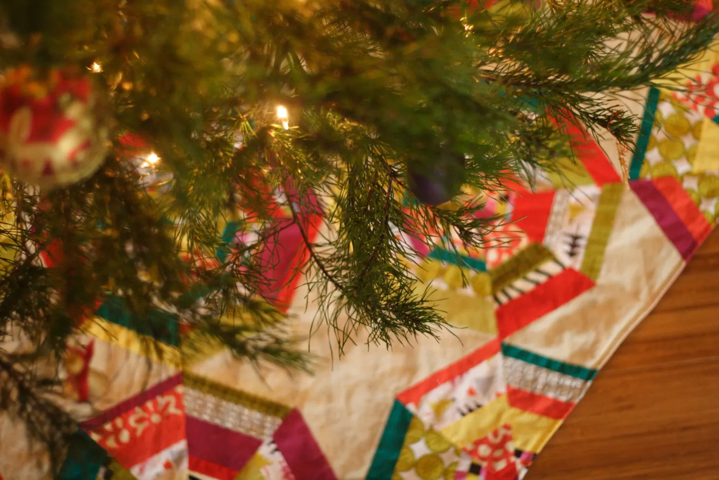 Christmas Tree Skirt — Blog Archive — Stitched in Color