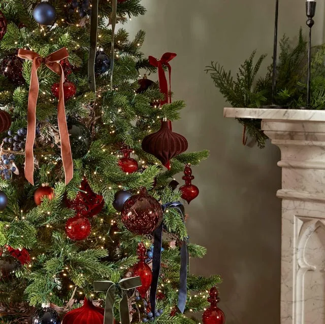 Christmas Tree Topper Night Before Christmas Ornaments 45 Christmas Tree Ribbon Ideas That Are Easy And