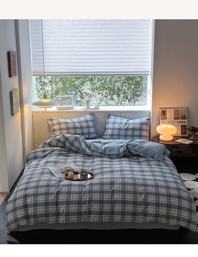 Classic Plaid Duvet Cover Set | KELiving – keliving