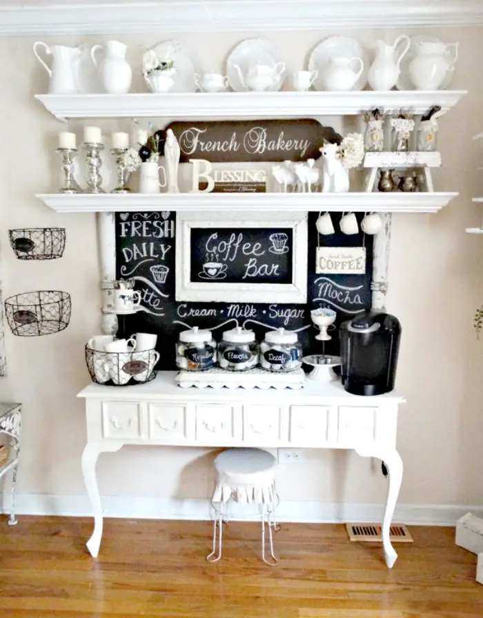 Coffee Station Ideas To Recharge Your Living Spaces