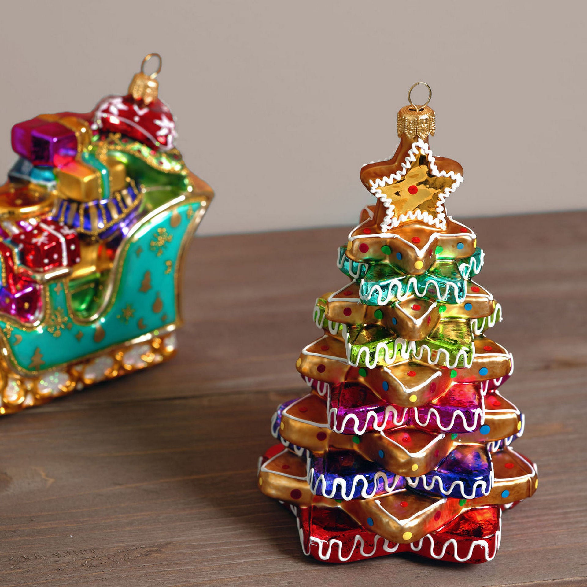 COLORFUL GINGERBREAD CHRISTMAS TREE – Miss Christmas