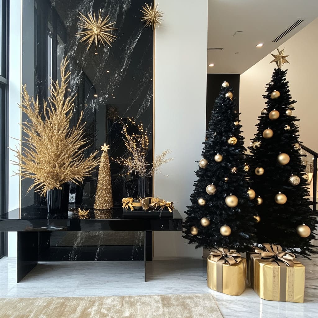 Contemporary Christmas Decor Tips for a Stylish Living Room