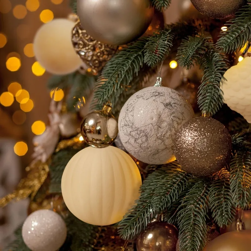 Cream Christmas Ornaments - Designer Picks | Foter