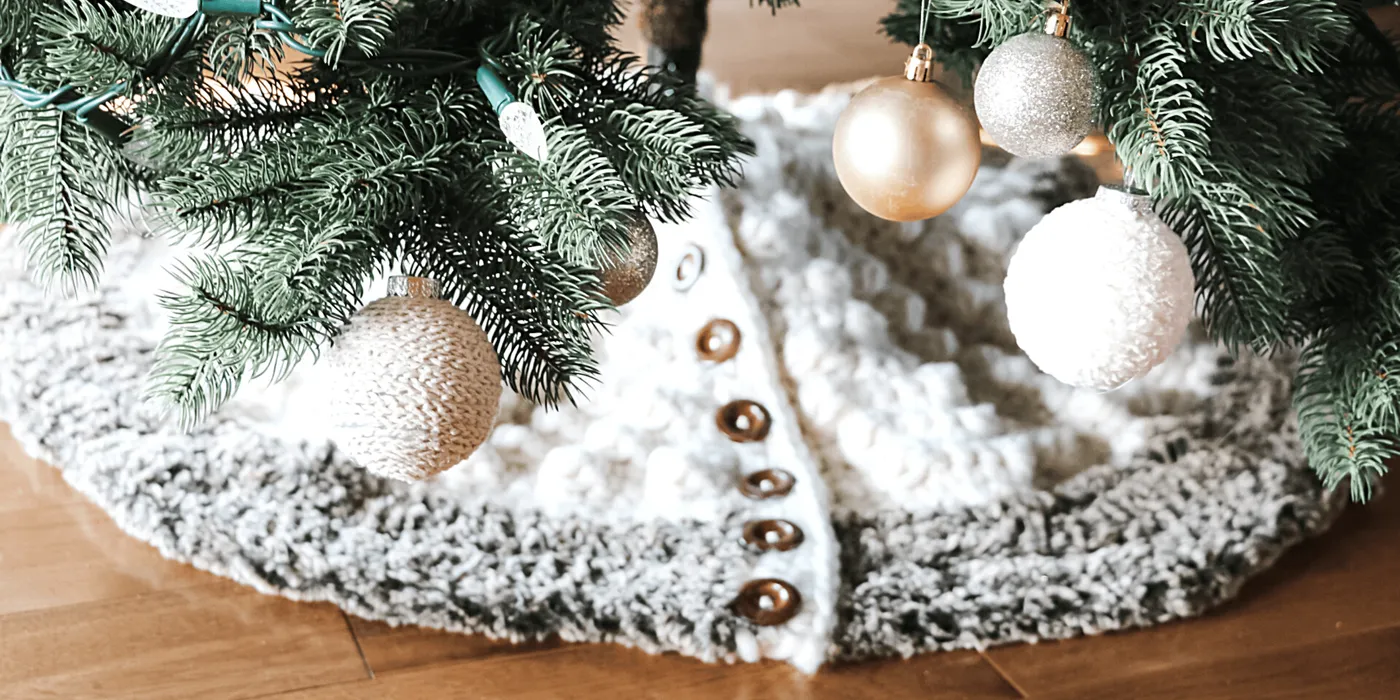 crochet tree skirt Archives - MJ's off the Hook Designs