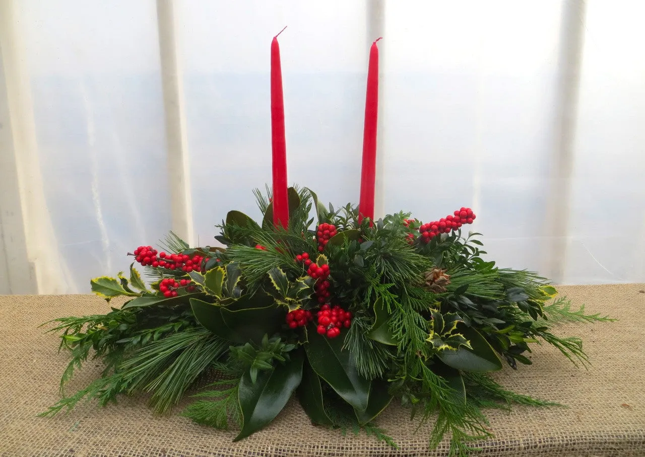 Custom Christmas Centerpiece - Delivered in Lexington | Michler's –  Michler's Florist, Greenhouses & Garden Design