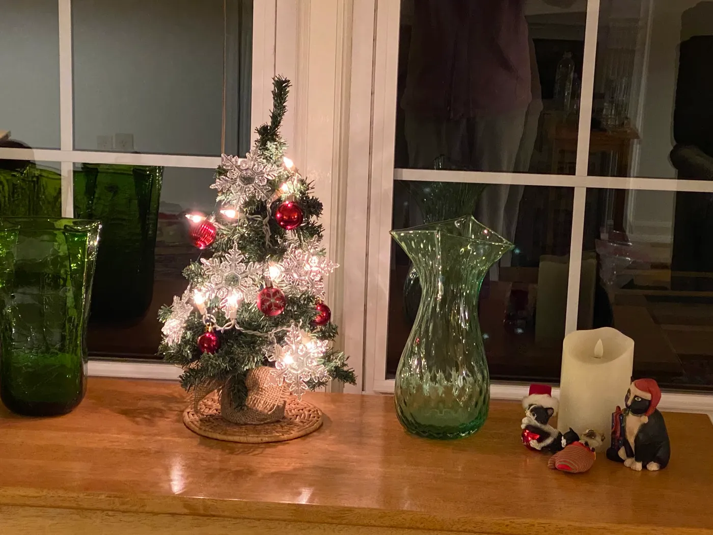 Debbie Styles Life as Debbie This and That: Tabletop Christmas Tree Decor