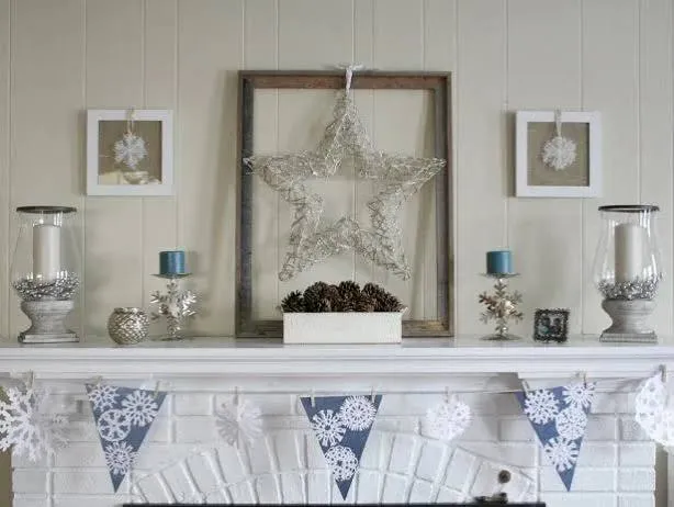 Decorate Your Mantel for Winter | HGTV
