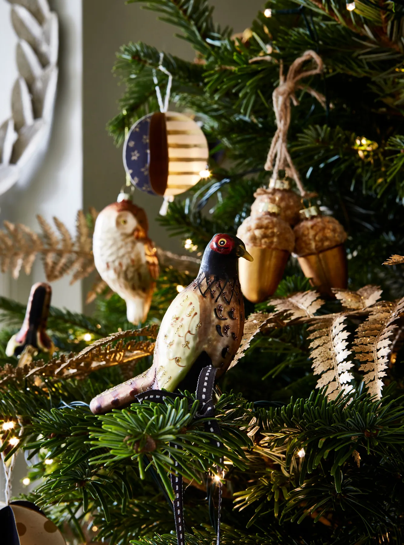 Decorated Antique Christmas Tree Old Fashioned Christmas Tree 1940's Style OldHouseGuy Blog