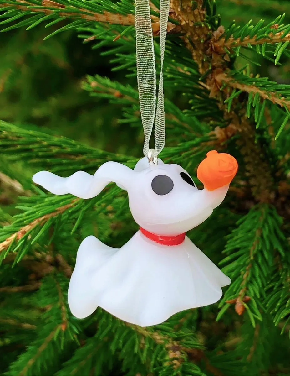 Disney Nightmare Before Christmas Jack’s Ghost Dog Zero 👻🎃 Tree 🎄 Decoration