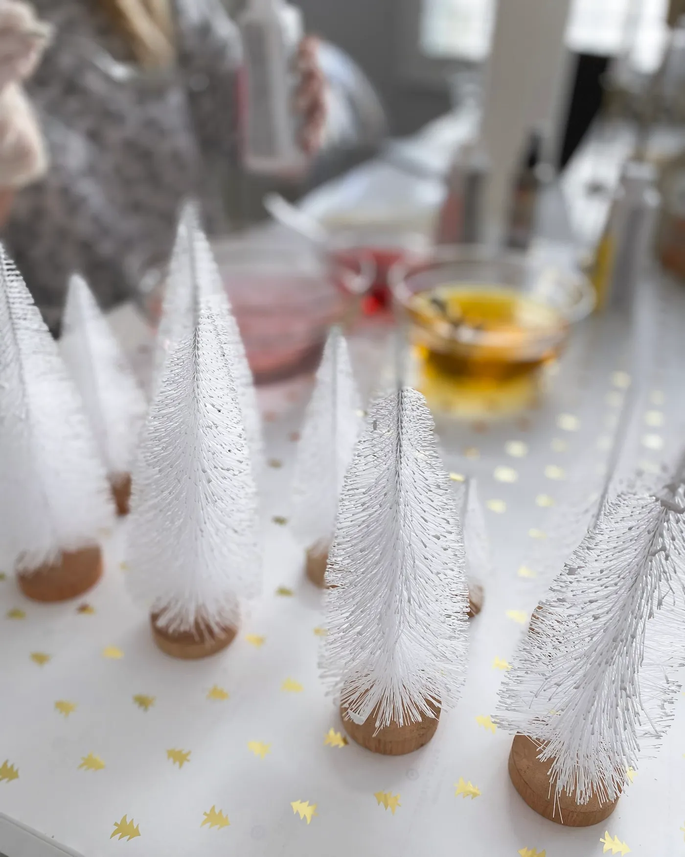 DIY Bottle Brush Tree Decor With JOANN - The Fancy Things