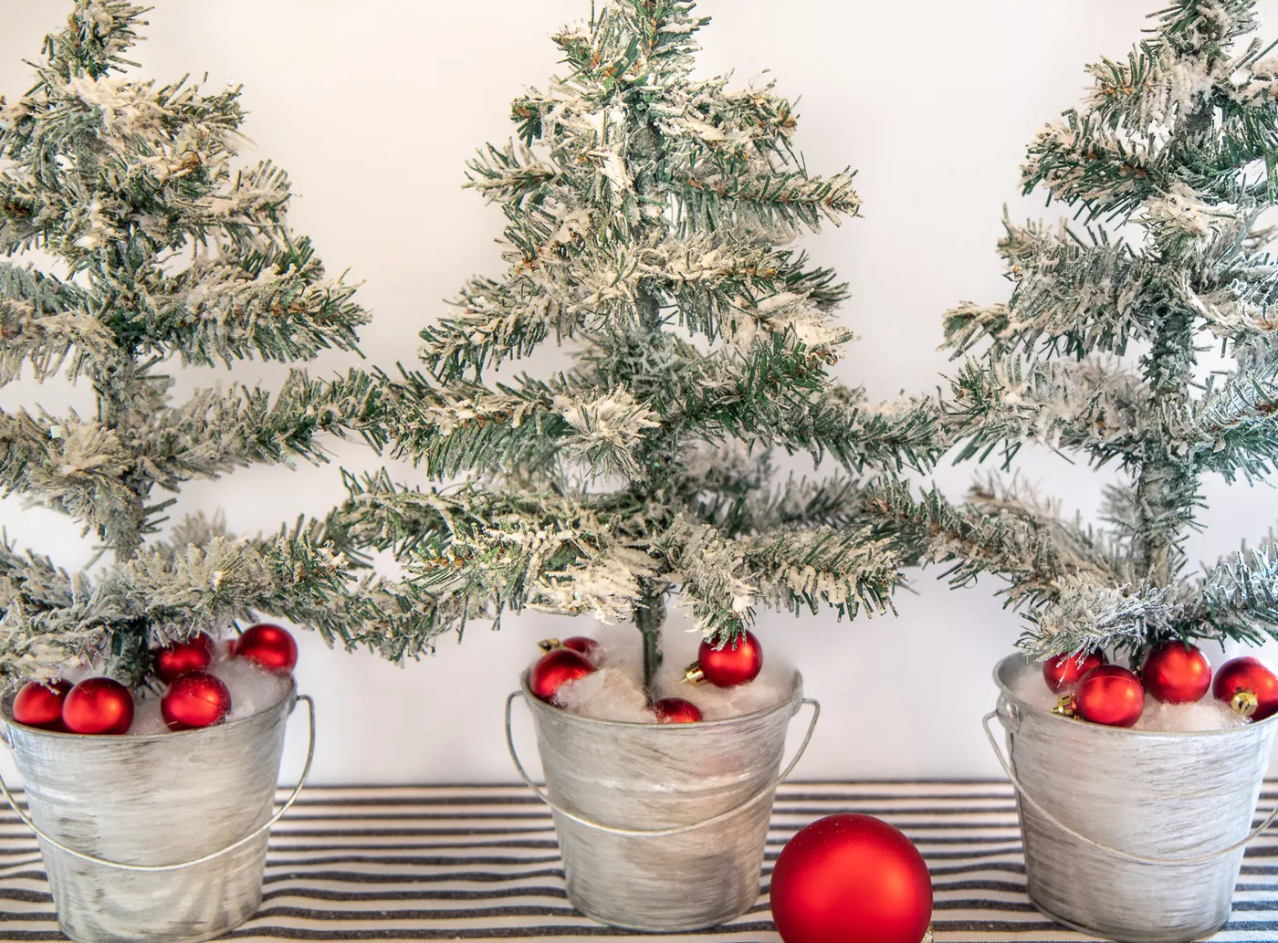 DIY BUDGET MINI CHRISTMAS TREES | Everyday Laura