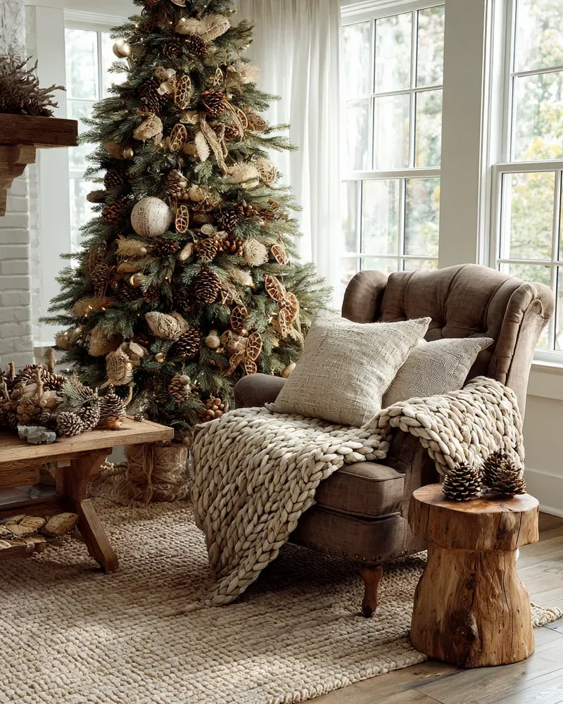 🎄 Eco-Chic Christmas Decor: Sustainable Style Guide!