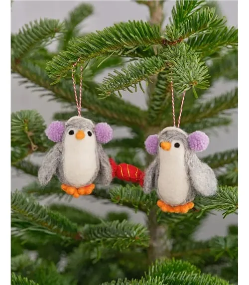 Felt Christmas Decorations | WoolOvers UK