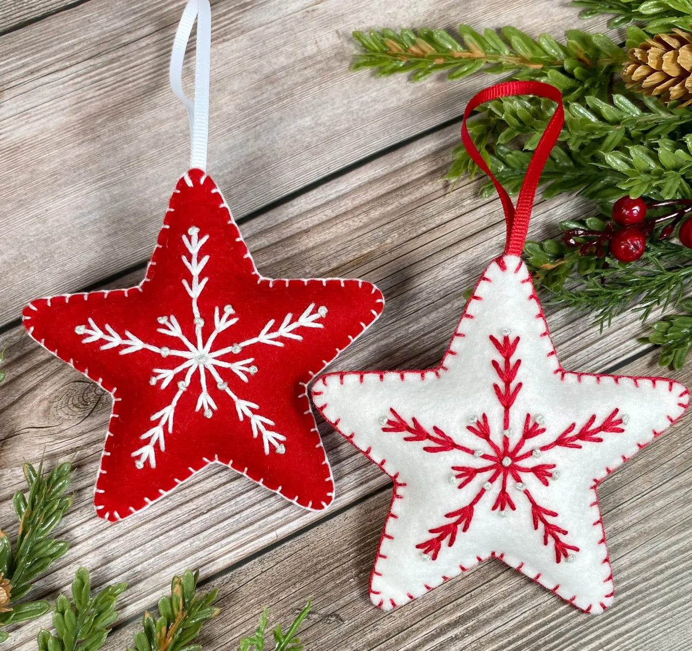 Felt Christmas Ornaments — Shop — The Ornament Boutique
