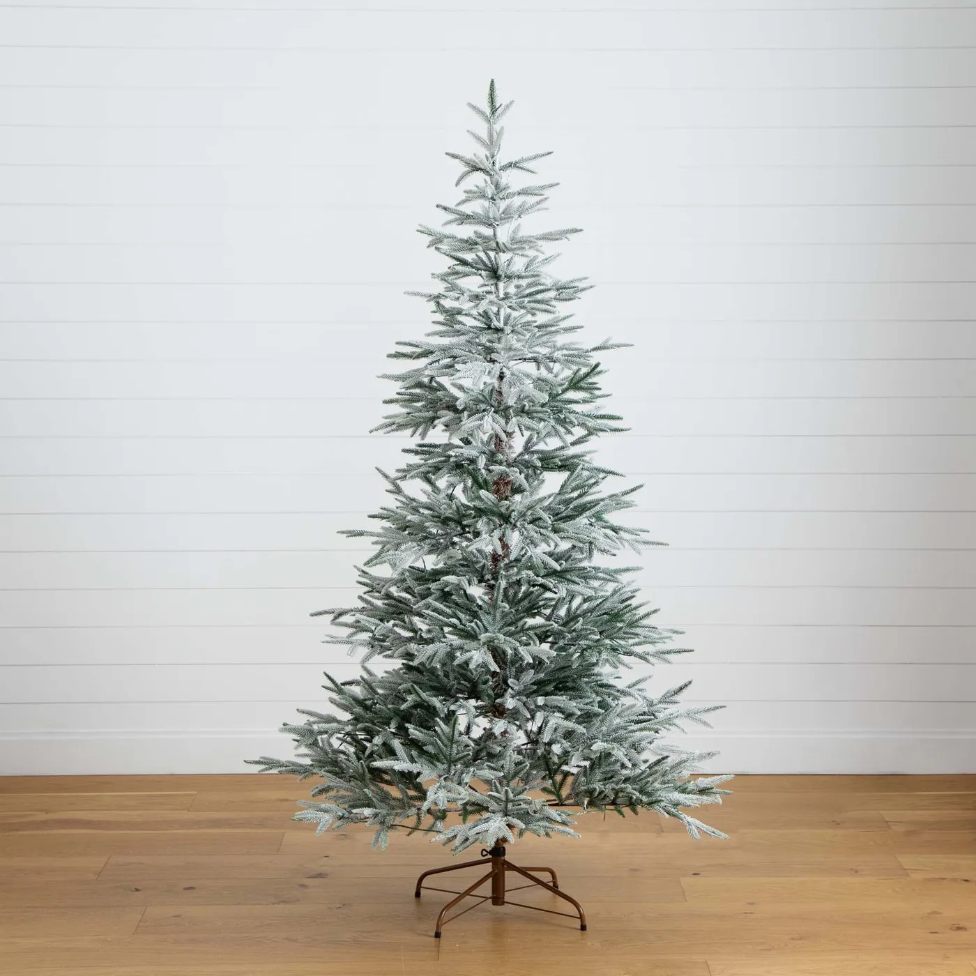 Flocked Artificial Christmas Trees – Nearly Natural