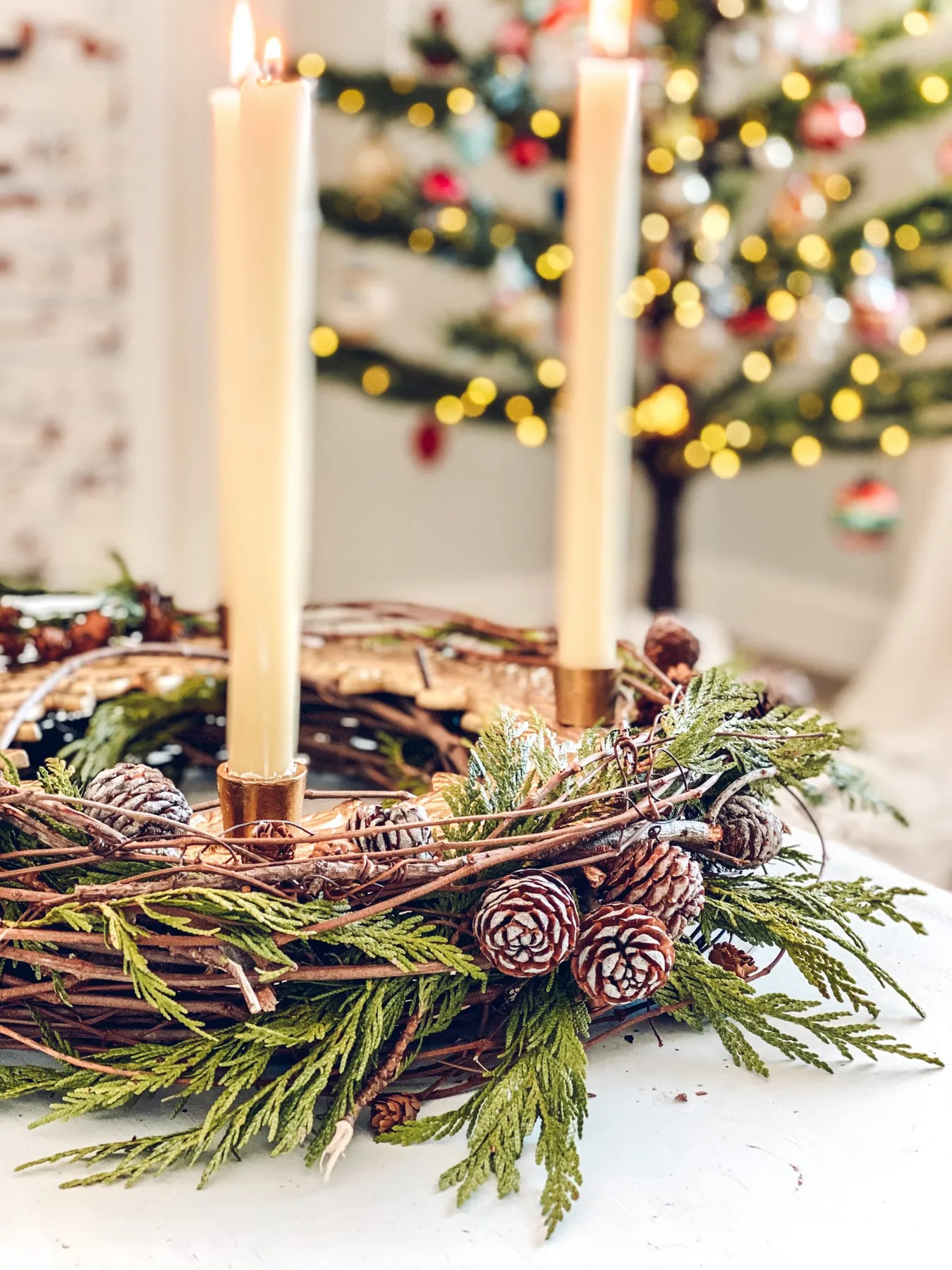 Foraged Beauty - A DIY Advent Wreath - LeCultivateur
