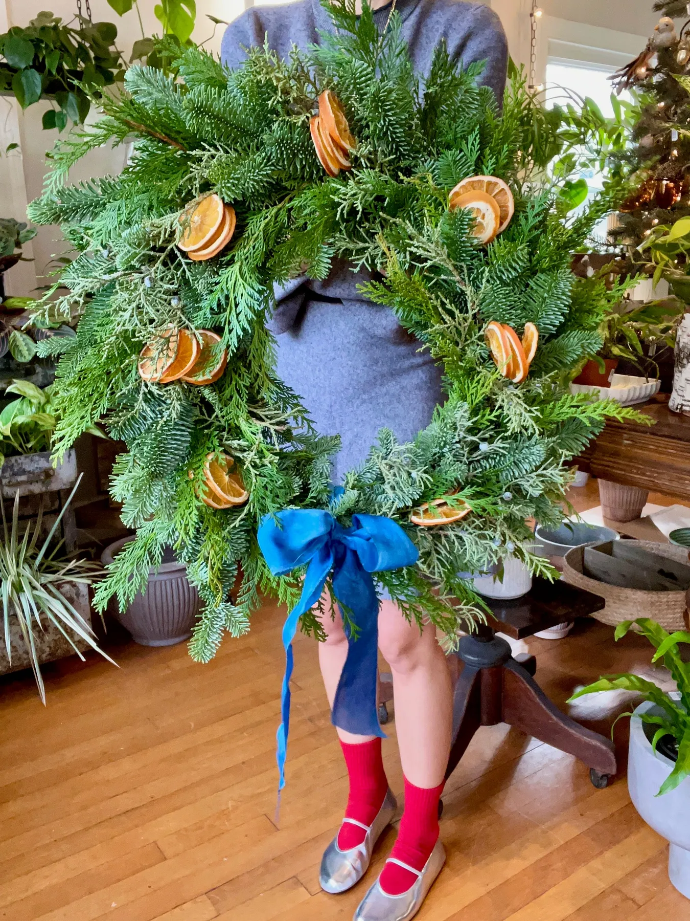 Fresh Evergreen Wreath Workshop – Botanologica