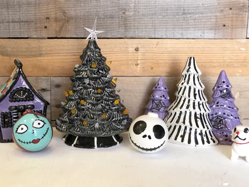 Friday the 13th: A Nightmare Before Christmas Ceramic Paint (Friday, December 13th 7pm-9pm)