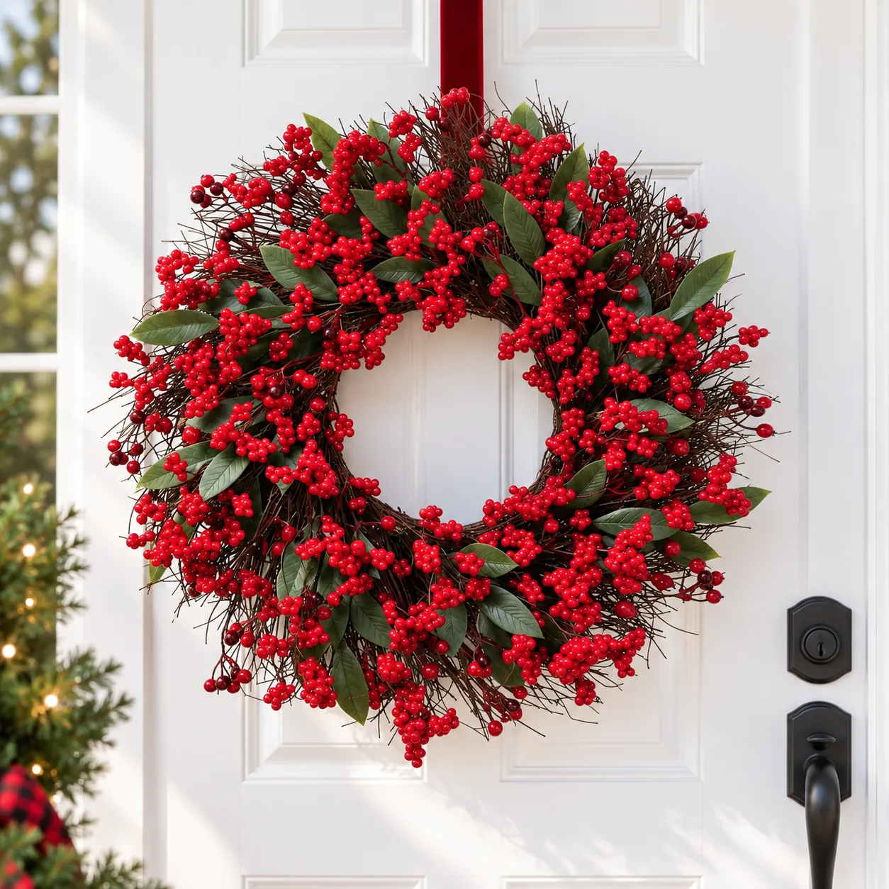 front door wreath – Cozy Space Living