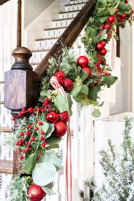Garlands On Banisters - Designer Picks | Foter