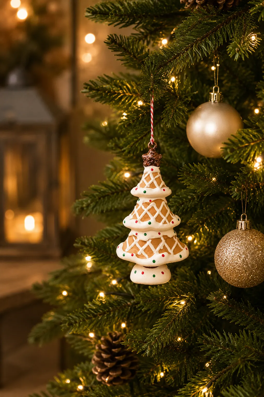 Gingerbread Christmas Tree Ornament | Mistletoe Home