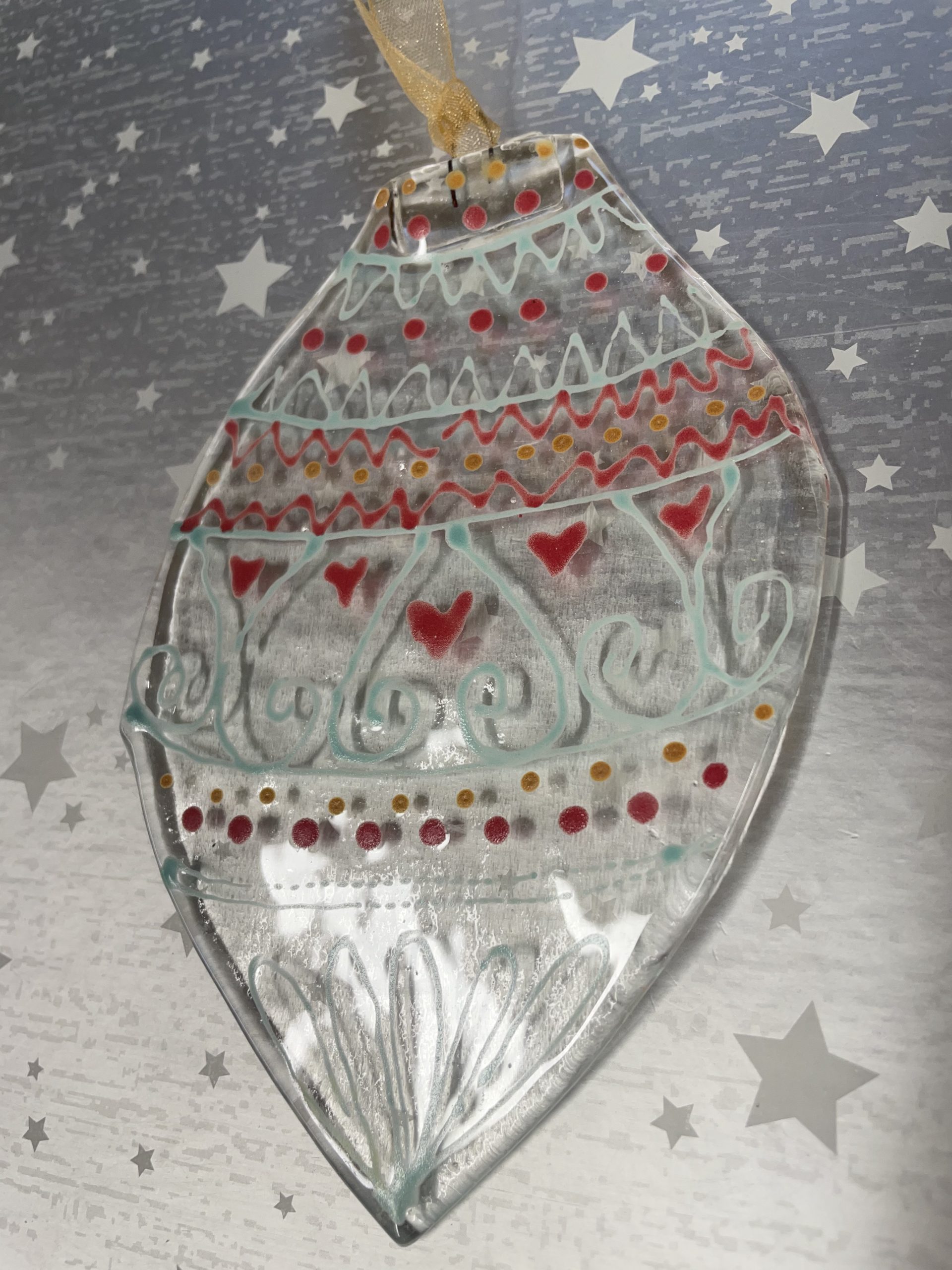 Glass Baubles Christmas Decorations -fused glass baubles | Redcurrant Glass