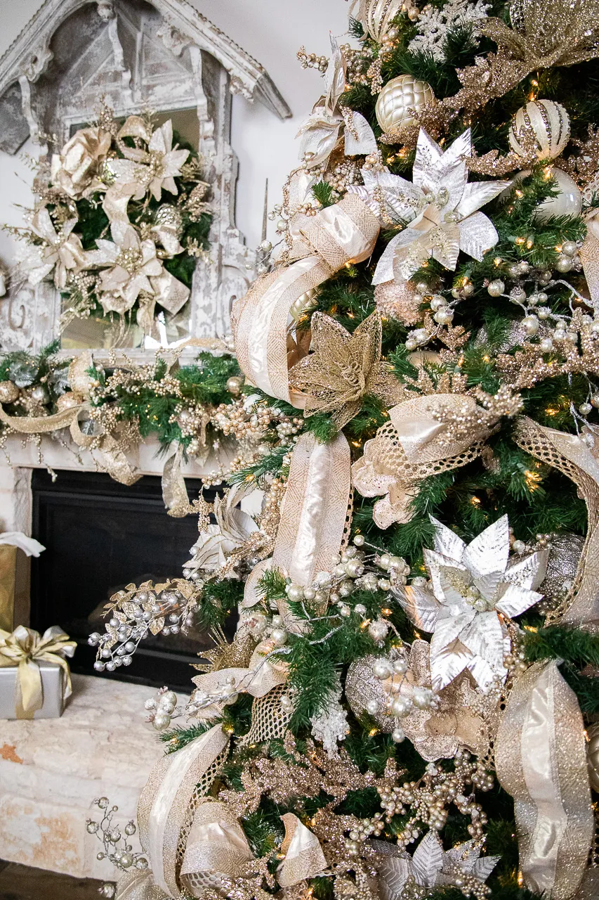 Gorgeous Gold and Silver Christmas Tree Alternatives - Decorator's Warehouse