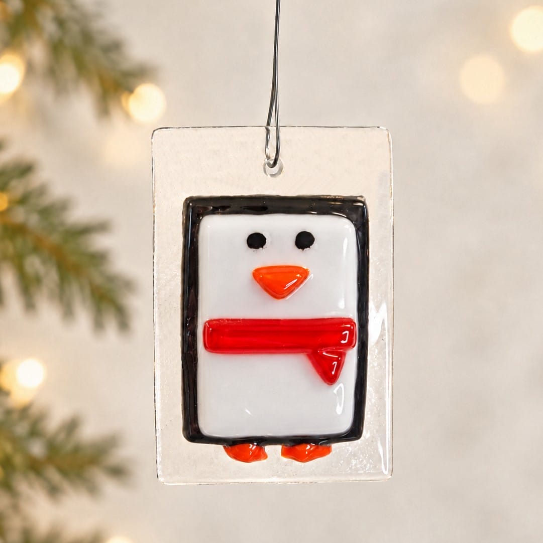 Handmade Christmas Tree Decorations UK | Fused Glass Ornaments