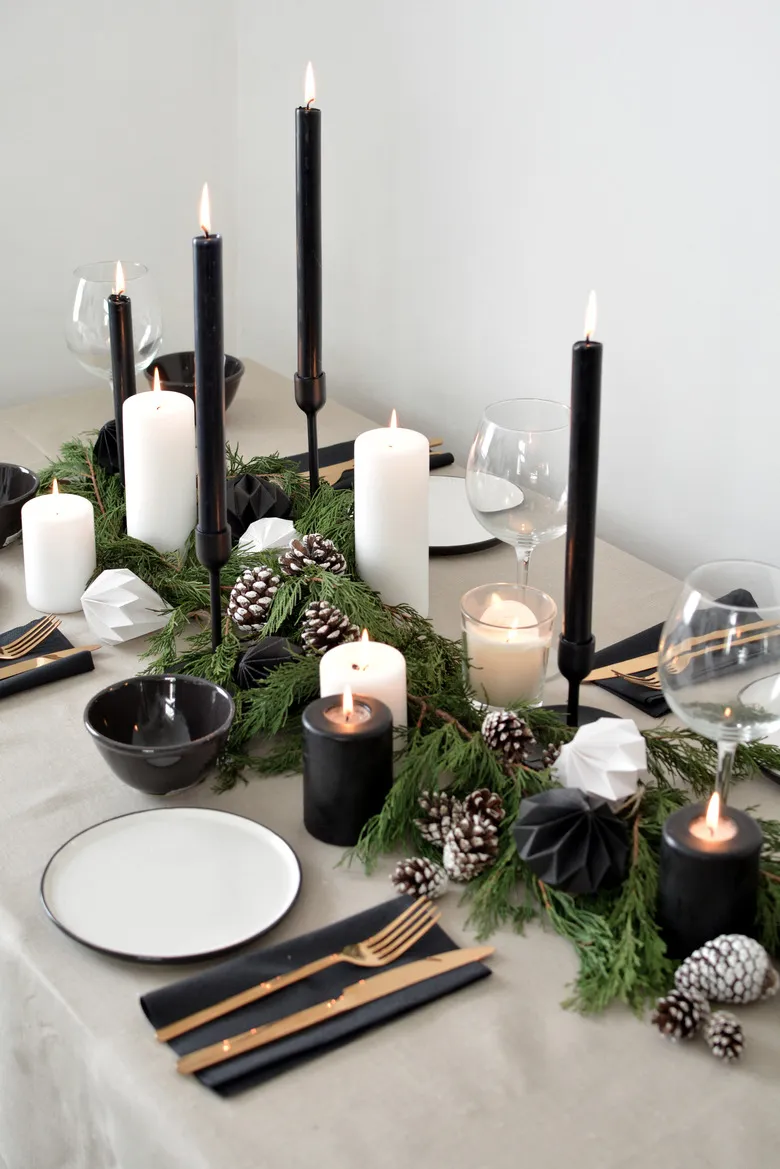 Here's How You Can Create A Holiday Tablescape, Scandinavian Style