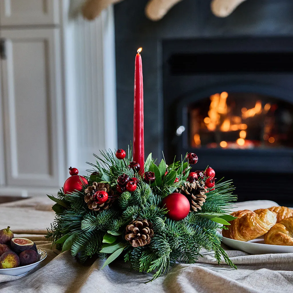 Holiday and Candle Centerpieces for Your Table | Lynch Creek Farm