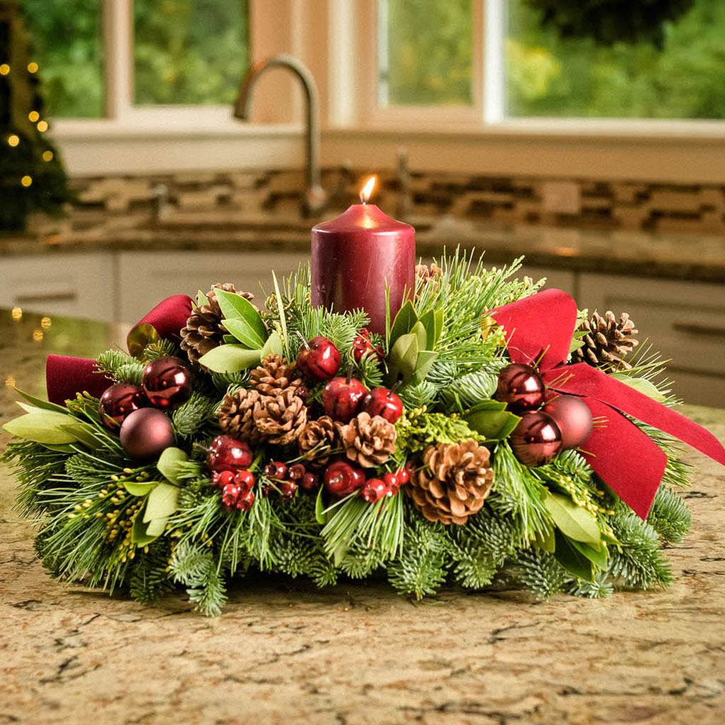 Holiday Cheer in Every Fresh Christmas Centerpiece – Lynch Creek Farm