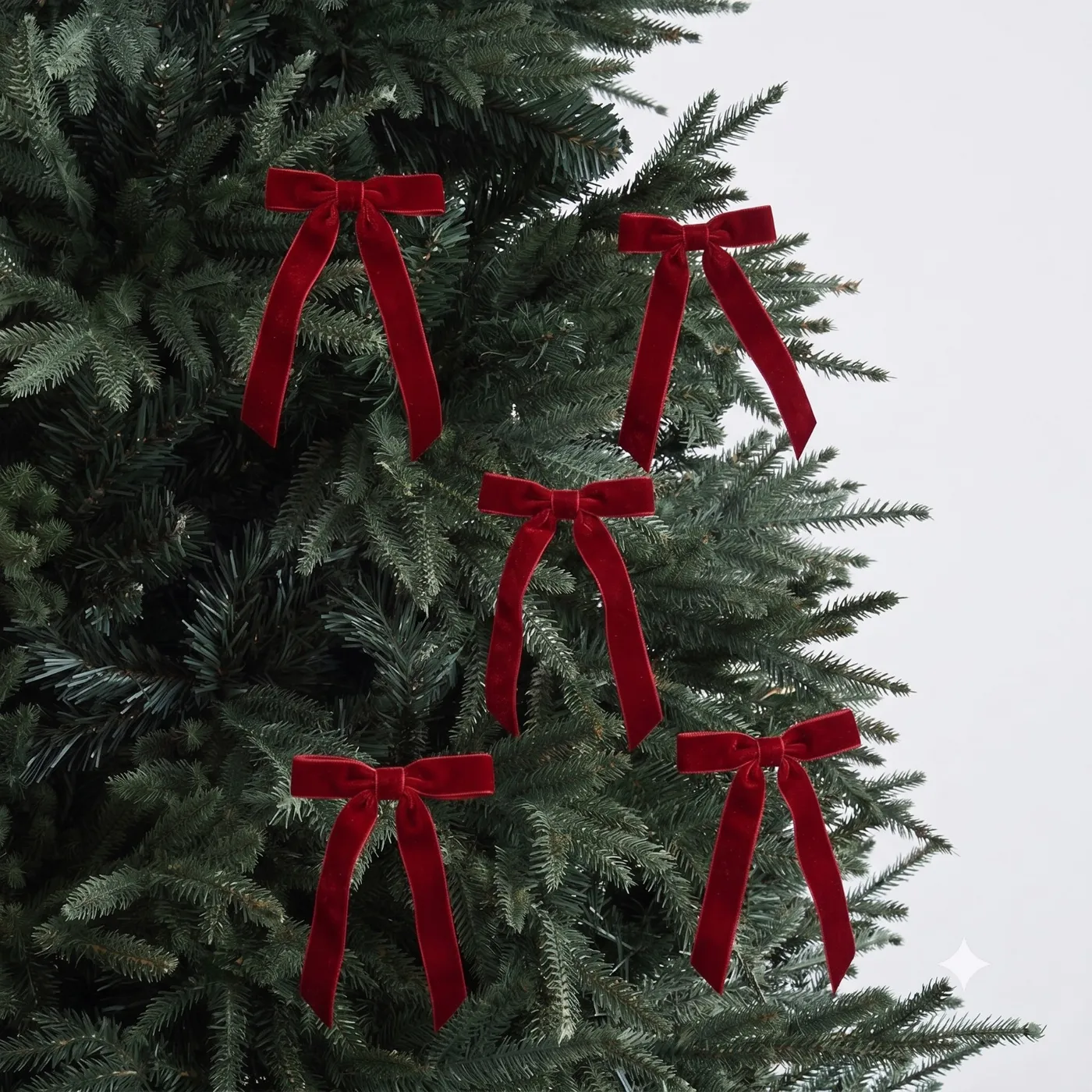Hollyhush Bow Set Red – Ornaments by Masons Home Decor