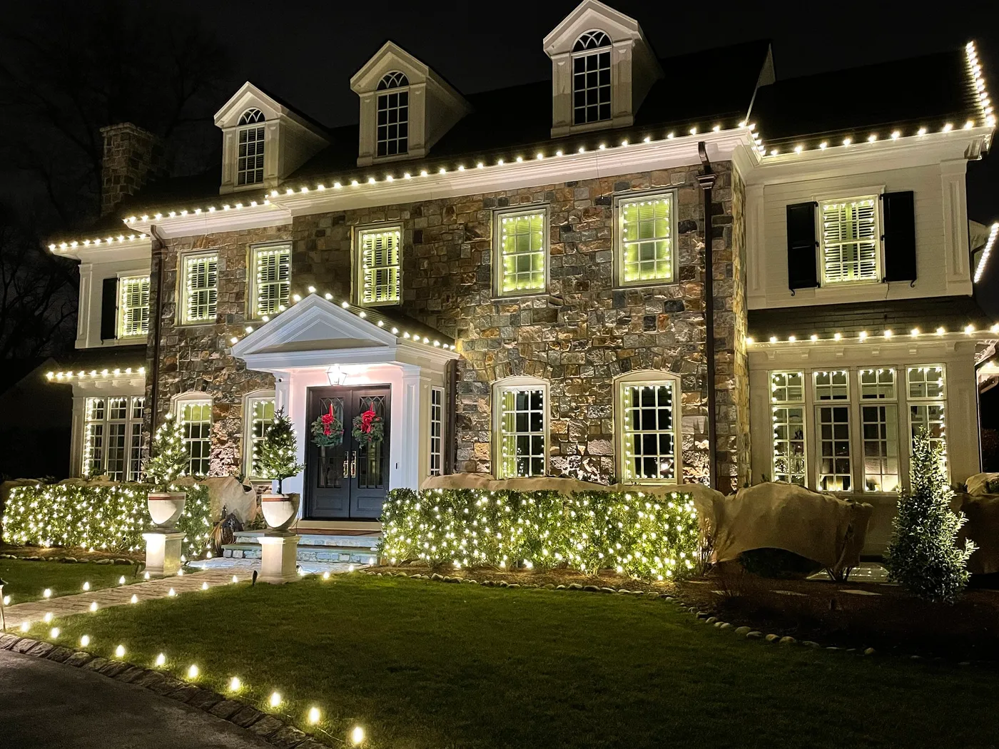 Home Holiday Lighting | Madison, NJ | East Hanover, NJ | Berkeley Heights,  NJ — Christmas Décor By Ebby's