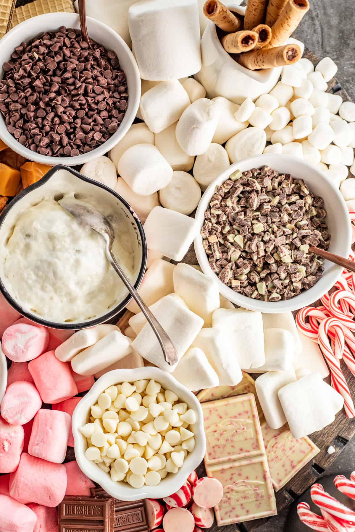 Hot Chocolate Bar Charcuterie Board Ideas