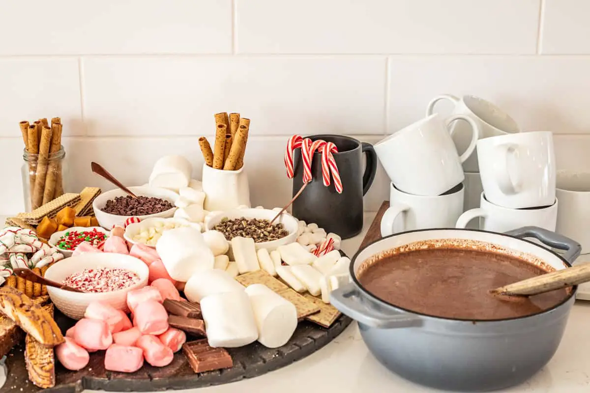 Hot Chocolate Bar Charcuterie Board Ideas